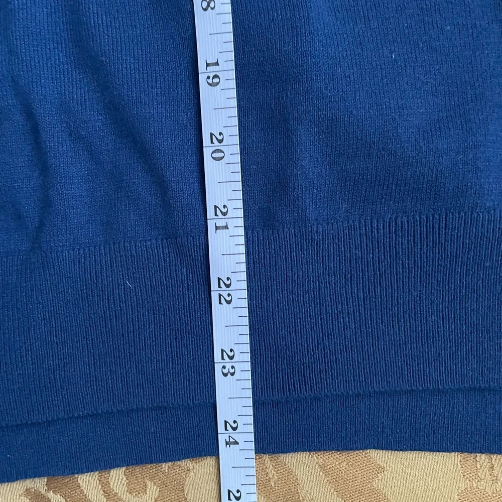 Women’s‎  Blue V-Neck Sweater
